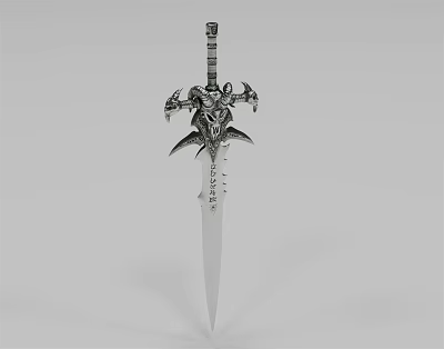 The Modern Sword 3d model The Modern Sword 3d model