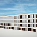 Modern Factory Building Factory Building Office Building 3d model