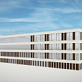 Modern Factory Building Factory Building Office Building 3d model