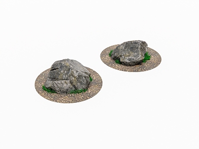 Outdoor stone model