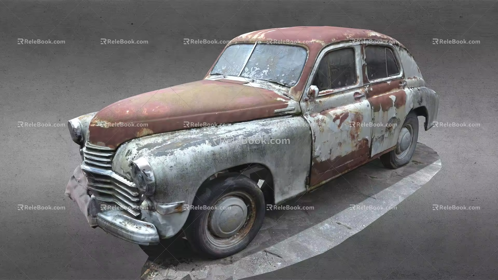 Soviet Car 3d model
