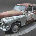 Soviet Car 3d model