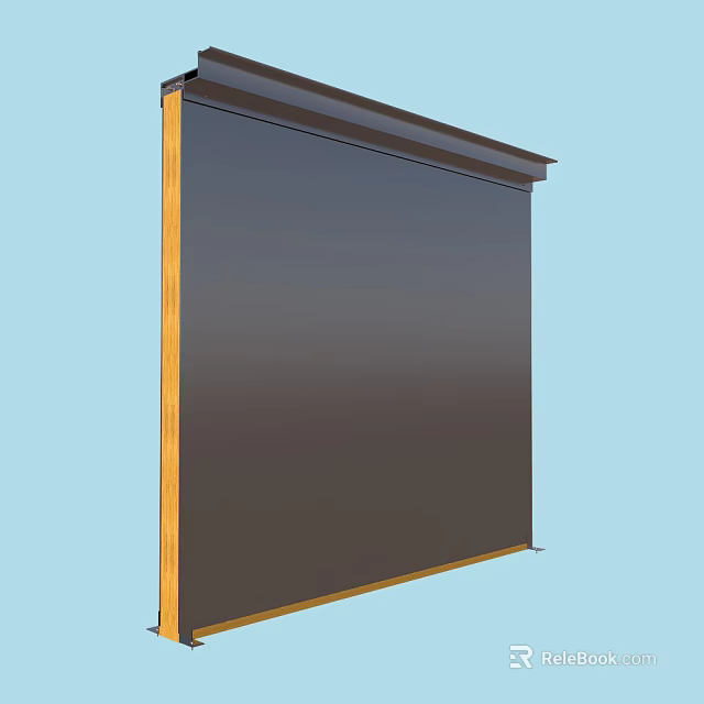 Hardware Tools With Wooden Frame And Dark Panel For Workshop Use 3d model