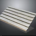 Stacked Layered Marble Steps Featuring Smooth White Surface And Durable Design