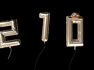 Modern Balloon 3d model