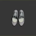 Light Purple Suede High Heel Shoes With Yellow Sole Elegant Stylish Design