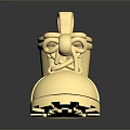 Golden Shiny Boot Fashion Accessory With Metallic Finish And Decorative Design