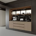 Minimalist Sideboard 3d model