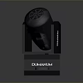 DIAMANUM Black Speaker Device With Modern Compact Design And Brand Logo
