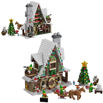 Modern Lego Lego Elf Club 3d model