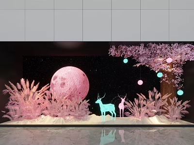 Modern Window 3d model
