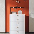 New Chinese Style Dressing Cabinet 3d model