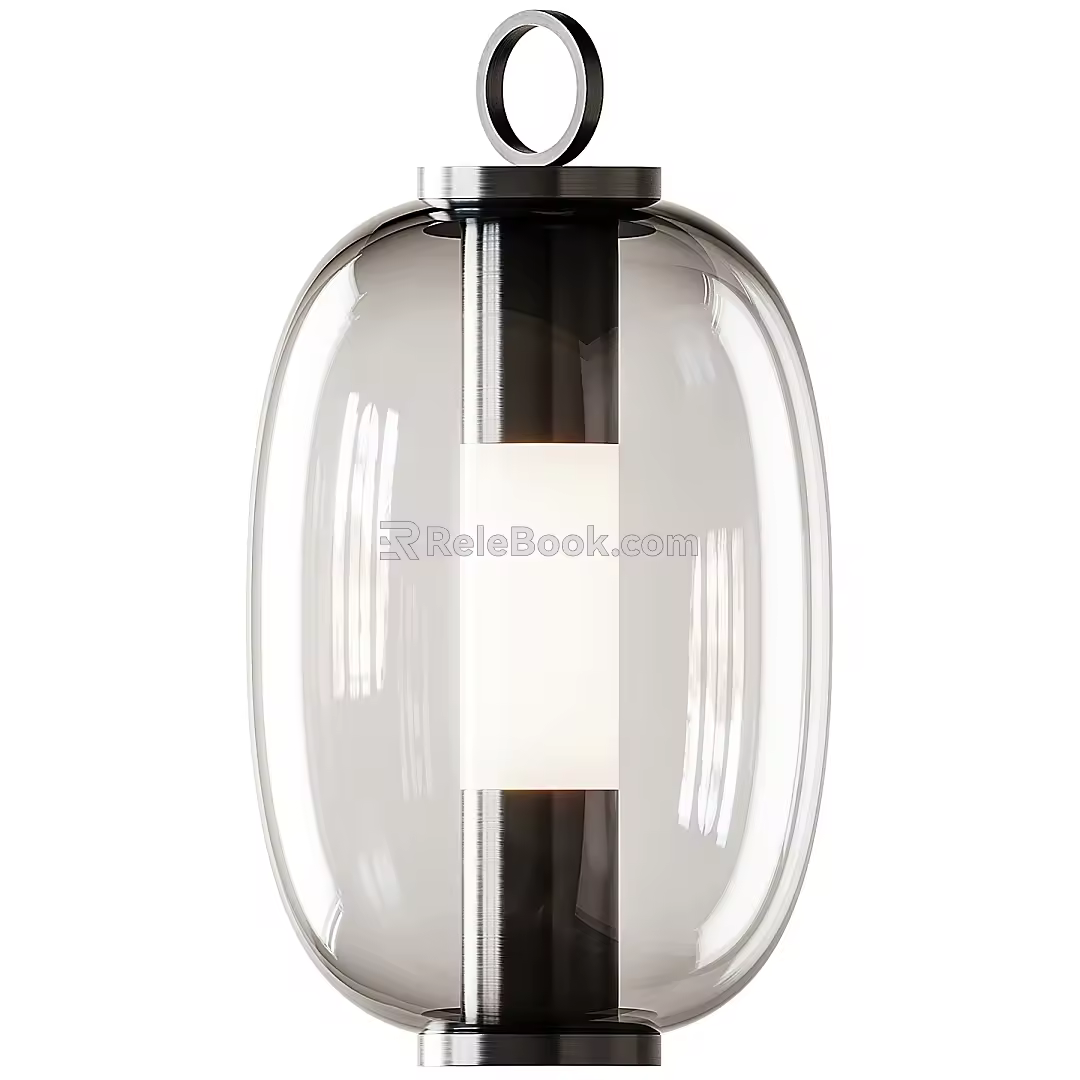 Modern table lamp 3d model