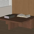 Middle Ancient Style Coffee Table 3d model