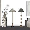 Quiet Floor Lamp 3d model