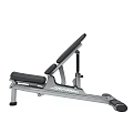Adjustable Weight Bench with Padded Seat Backrest and Metal Frame for Home Gym Workouts