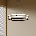 Modern Minimalist Chandelier Nordic Style Chandelier Mediterranean Style Chandelier Study Lamp Combination Dining Room Lamp 3d model