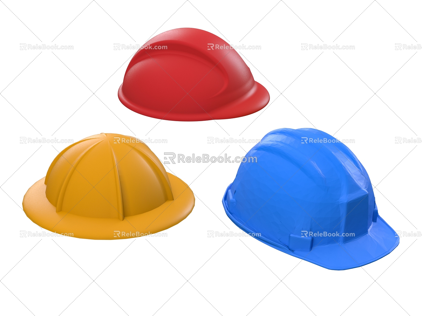 Safety helmet Fire helmet Fire helmet 3d model