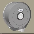 Public Facility SWING Black Wall Mounted Toilet Paper Dispenser for Hygienic Use