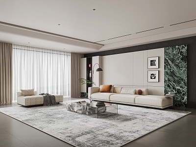 Italian Living Room model