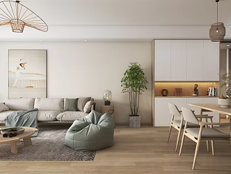 Japanese Restaurant 3d model