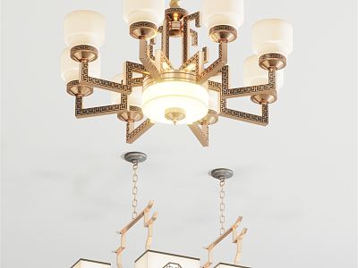 New Chinese Chandelier Combination model