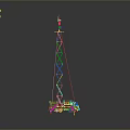 Industrial Aerial Work Platform With Telescopic Boom And Truck Chassis