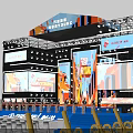 Genki Forest Energy Young Stage With Modern Design And LED Screens Lighting Effects