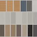 Modern Wall Panels With Various Designs And Different Colors For Home Decoration