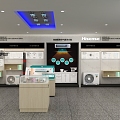 Hisense Air Conditioning Shop 3d model