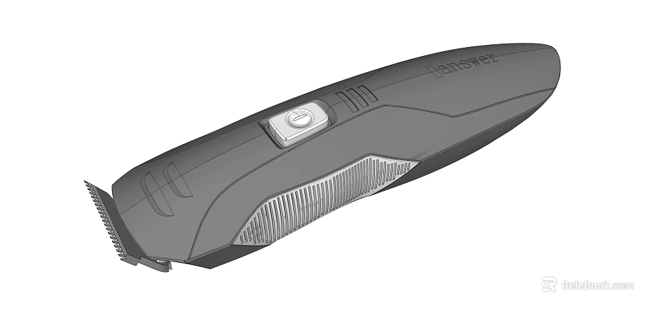 Commercial Equipment Electric Clipper For Business Use With Modern Design And Sharp Blades 3d model 