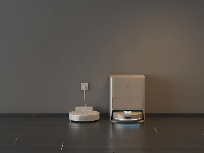 Sweeping Robot Modern Sweeping Robot Automatic Sweeping Machine 3d model