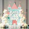 Mei Chen Decoration Ornaments Balloon Castle 3d model