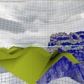 Modern Mountain Peak 3d model