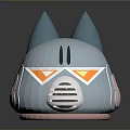 Sci-Fi Helmet Alien Helmet High Tech Helmet Game Helmet 3d model