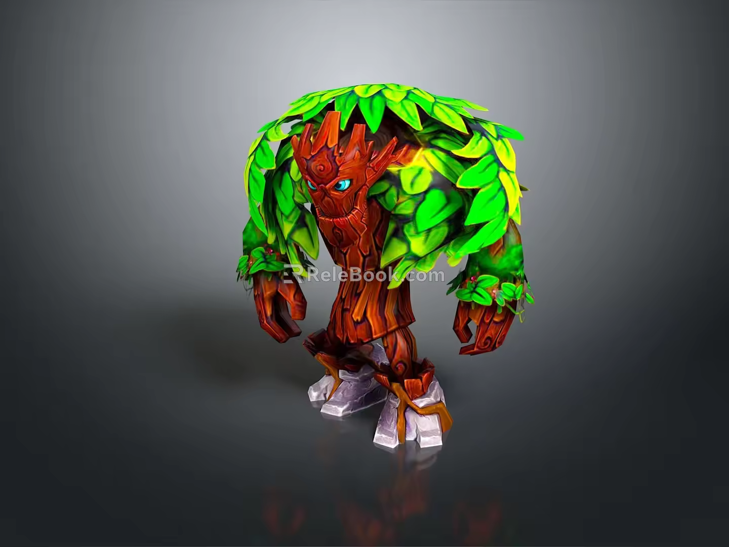 Elf Tree Demon Tree Monster Tree Man Tree Elf Monster Alien Monster 3d model