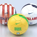 Nike Soccer Balls For Sports Equipment Featuring Brasil England And Red Striped Designs