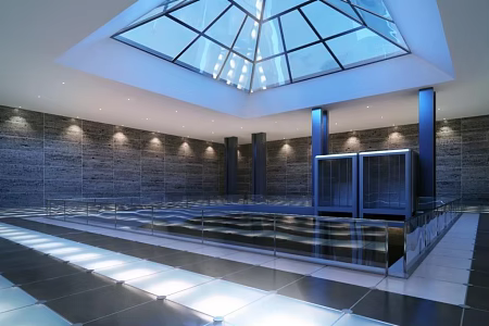 Hall 3d model