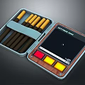 Cigarette Filter Cigarette Realistic 3d model