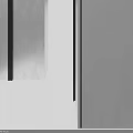 Two Upright Double Door Silver Refrigerators With Red Logo And Modern Design