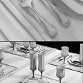 Tableware 3d model
