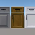 Different Styles Of Cabinet Doors With Wooden And White Finishes For Kitchen Design