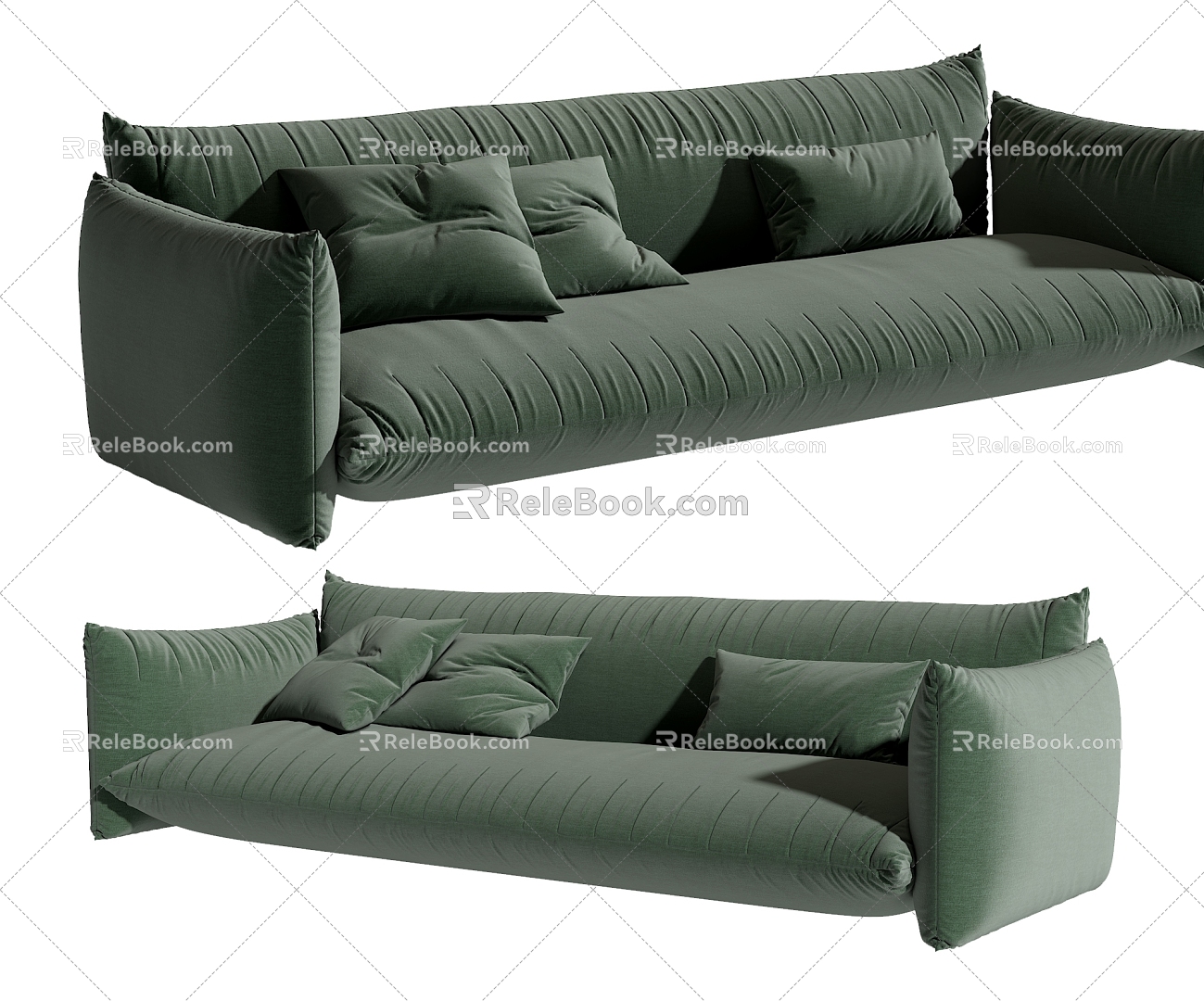 Multiplayer Sofa 3d model