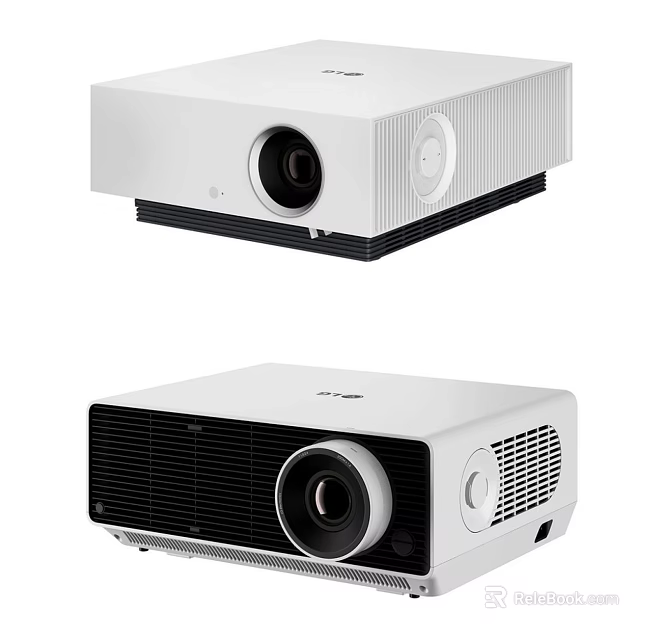 Smart Projection Monitoring Projector With HD Surveillance Features And Clear 3d model 