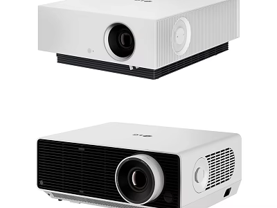 Smart Projection Monitoring Projector With HD Surveillance Features And Clear 3d model