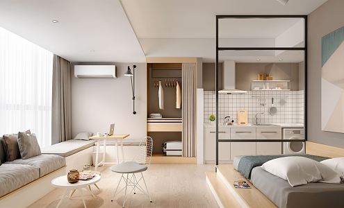 Nordic Apartment 3d model