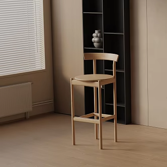Modern Bar Chair 3d model