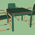 Modern mahjong machine 3d model