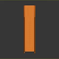 Orange Staircase With Wooden Steps Yellow Floral Patterns And Curved Handrail Design