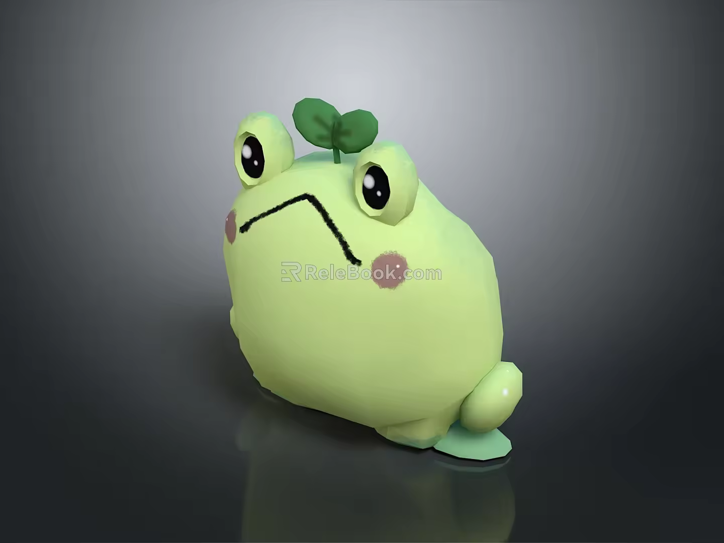 Frog Poison Frog Game Frog Reptile Cold Blooded Animal Reptile 3d model